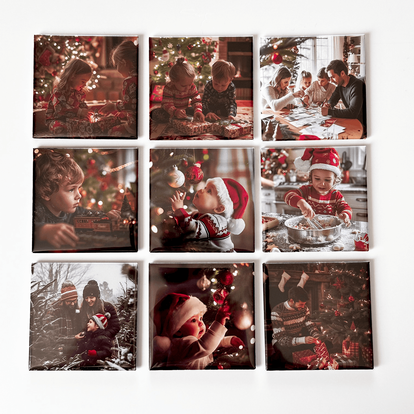 Square Photo Magnets - 2 x 2 inch