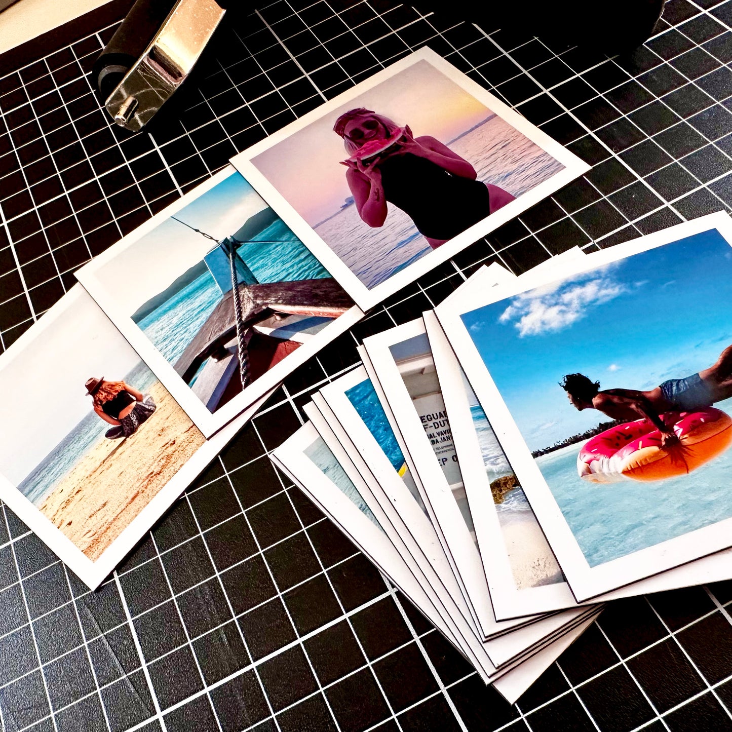 12 x Small Custom Photo Magnets - 2.75 by 2.75 inch