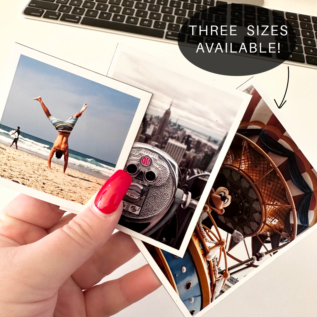 12 x Small Custom Photo Magnets - 2.75 by 2.75 inch